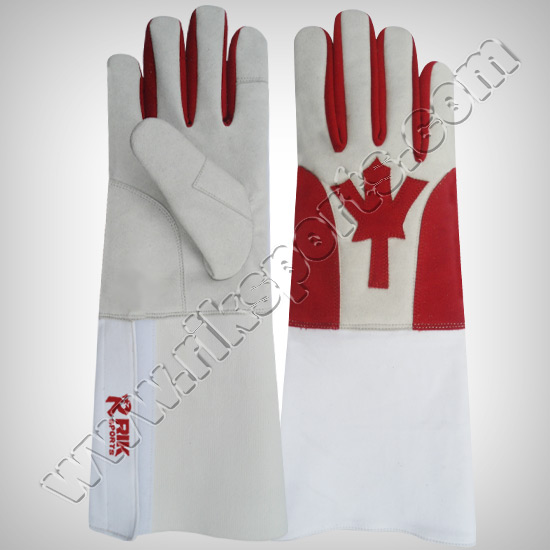 Fencing Gloves Canadian Flag