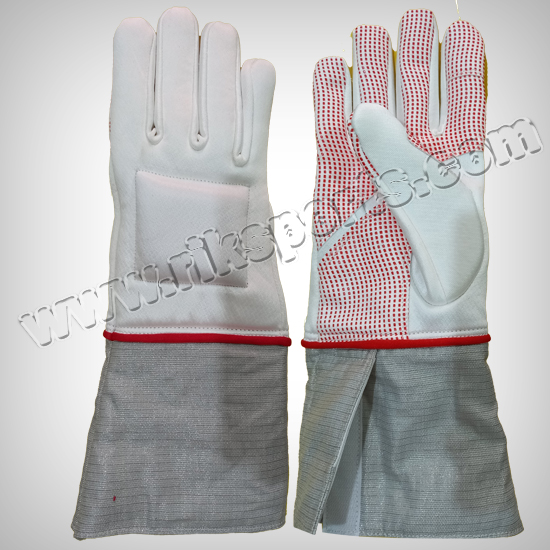 Fencing FIE CE Certified 800 Newton Lame Electric Sabre Gloves