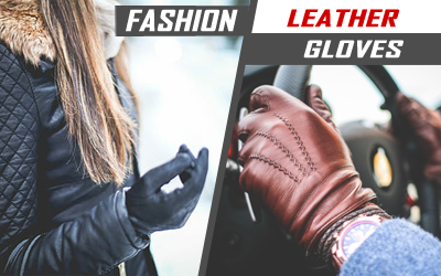 Winter Fashion Leather Dress Gloves