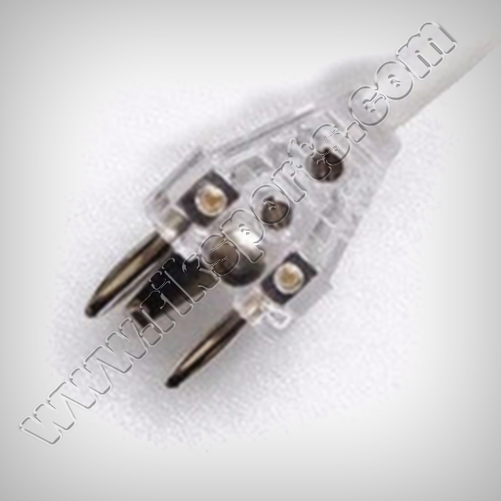 Fencing 2Pin Plug Switch transparent